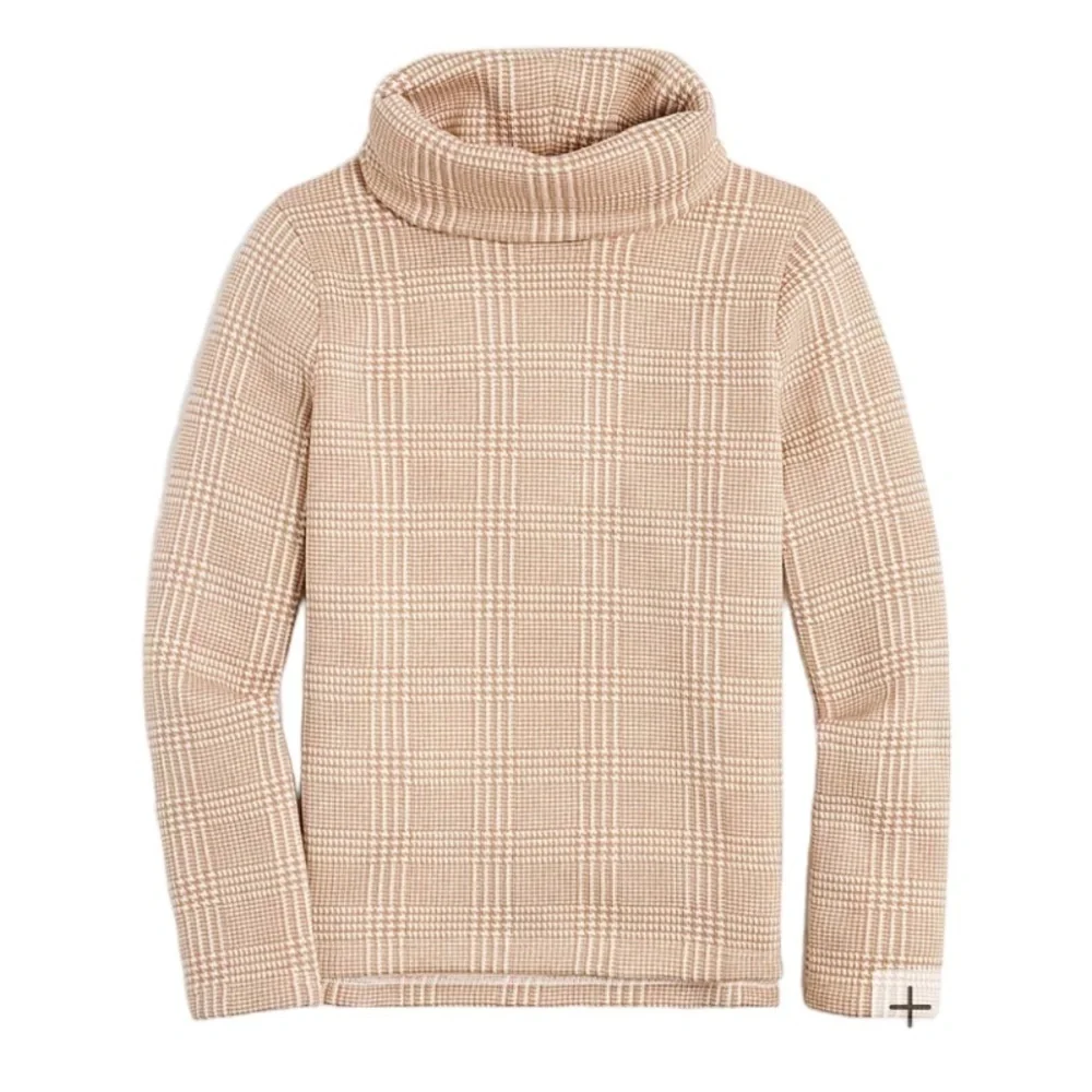 J. Crew - NWOT Long Sleeve Funnel Neck Pullover Sweater Sweatshirt Sz S